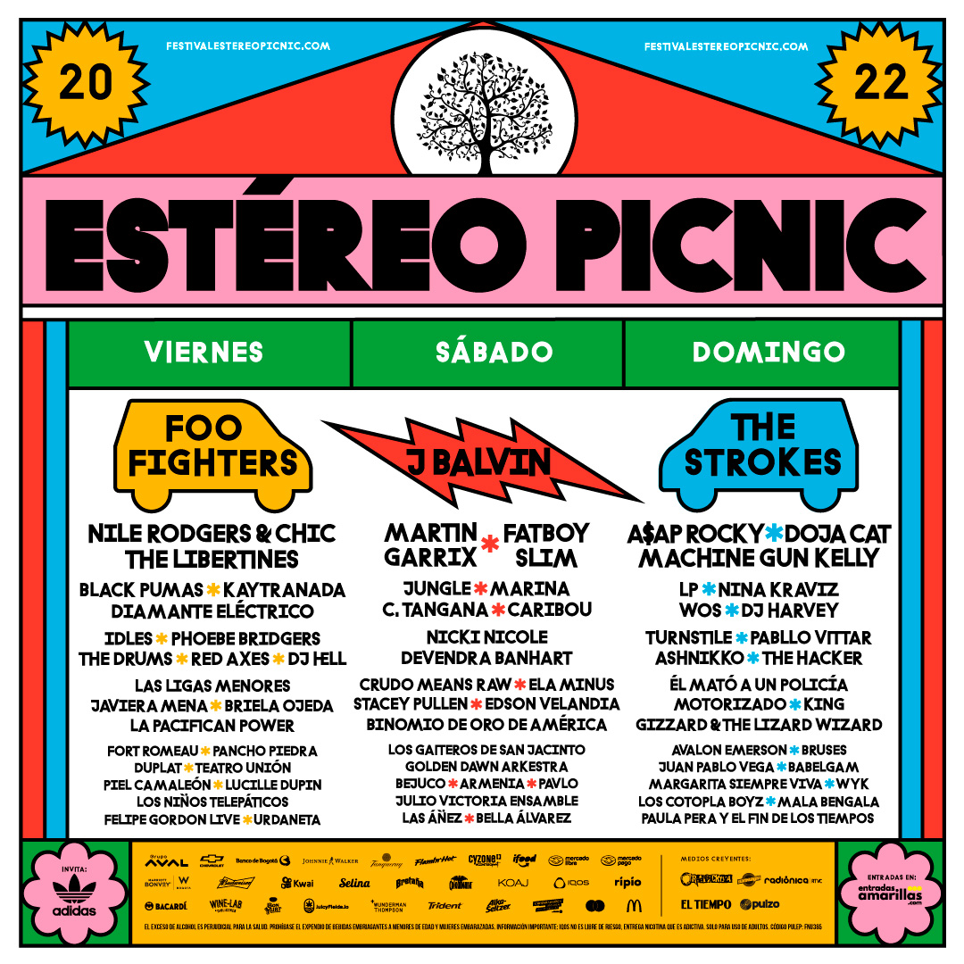 Festival Estéreo Picnic 2022 en Colombia lo que debe saber para asistir
